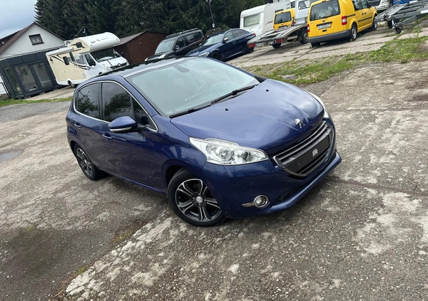 Peugeot 208 cena 32500 przebieg: 176722, rok produkcji 2013 z Jedlina-Zdrój małe 154